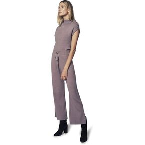b new york Women's Recycled Drawstring Ribbed Pant
