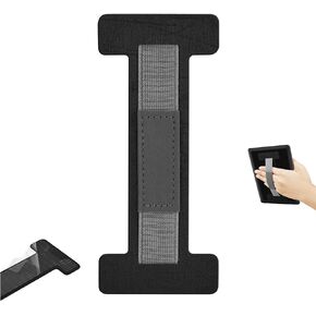 Adhesive Type-Ɪ Hand Strap, Suitable for Kindle, iPad, Kobo, BOOX and Other Devices, PU Material Simple Style Hand Strap with Silk Texture Design That can be Used for a Variety of Devices