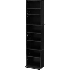 FURINNO JAYA Space Saving Multimedia Storage Tower, Espresso in Saudi Arabia