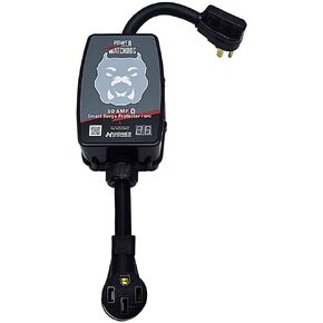 Hughes Autoformers PWD50-EPO, 50 Amp Spike Power Watchdog with Shut Off, Portable