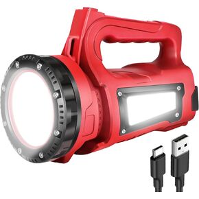 Rechargeable LED Lantern, Outdoor Camping Lantern Flashlight with 1000LM, 6 Modes, Power Bank, IPX4 Waterproof Camping Essentials Light for Hurricane Emergency Hiking Survival Kits