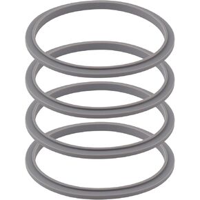 4pcs Blender Gaskets for NutriBullet Personal Blender 600W Series and NutriBullet Pro Personal Blender 900W, Silicone Blender Replacement Parts O Ring Seal Gasket Accessories