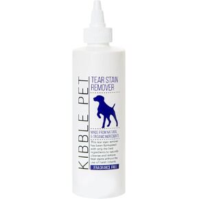 Tear Stain Remover - Eye & Saliva Stain Cleaner for Dogs & Cats | Natural, Organic, Fragrance & Paraben-Free | Effective, Gentle, Cruelty-Free, Made in The USA