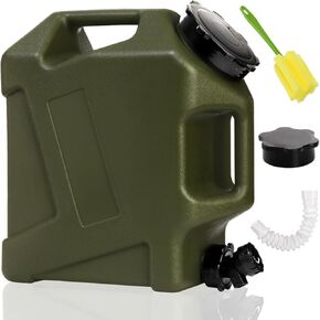 حاوية مياه للتخييم من ZOOFOX، إبريق مياه خالٍ من مادة BPA سعة 3.2 جالون مع حنفية ومقبض للحمل، تخزين مانع للتسرب، حامل مياه محمول لمستلزمات التخييم والتنزه في الهواء الطلق in Kuwait