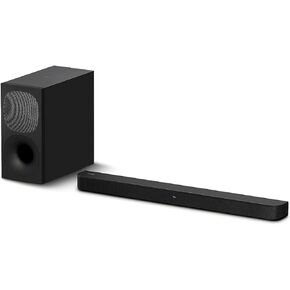 Sony HT-S400 2.1ch Soundbar with Powerful Wireless subwoofer, S-Force PRO Front Surround Sound, and Dolby Digital