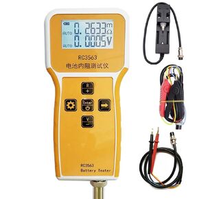 RC3563 Lithium Battery LiFePO4 Cell Internal Resistance Tester with 4-Wire Probes