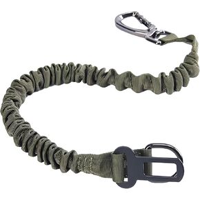 Retractable Dog Seat Belt for Car - Adjustable Nylon Pet Safety Harness with Elastic Bungee Buffer, Heavy-Duty Dog Seat Belt