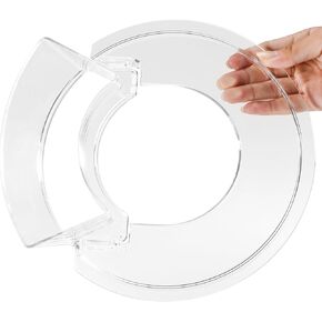 Pouring Shield for KitchenAid- Splash Guard with Removable Pouring Chute for KitchenAid 5.5-7 Quart Bowl-Lift Stand Mixer