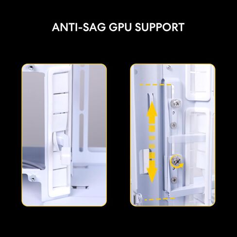 Lian Li O11 Vision Compact ATX Mid Tower Case-Back Connect-Black-O11VPX | Steel, Tempered Glass, Back Connect Support, O11VPX in Saudi Arabia