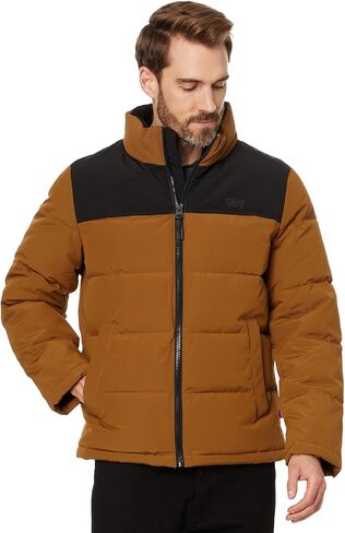 Levi's mens Arctic Cloth Retro Bubble Puffer Jacket in Kuwait