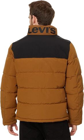 Levi's mens Arctic Cloth Retro Bubble Puffer Jacket in Kuwait