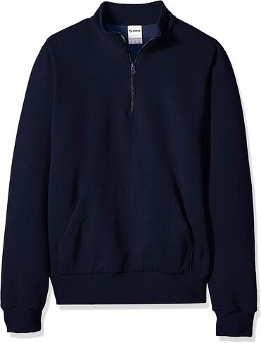 Soffe Men's Quarter Zip Mock Neck in Saudi Arabia