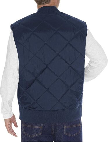 Dickies Men's Diamond Quilted Nylon Vest in Saudi Arabia