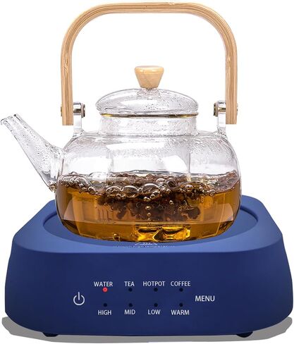 Mini stove electric 700W,small hot plate,countertop burner electric,portable Cooktop,Intelligent Auto-Off Feature,For Tea Enthusiasts,Tea party,Gift in Saudi Arabia