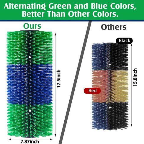 4 قطع من فرش خدش الماشية، فرشاة خدش الحصان، فرشاة تزيين البقرة وخدش الماشية مع مسامير، تخفف الحكة على الجزء الخلفي من الماشية، مناسبة لخنزير البقر والأبقار والأغنام in Kuwait
