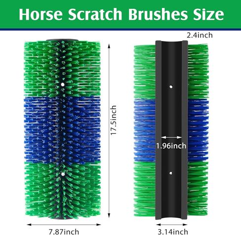 4 قطع من فرش خدش الماشية، فرشاة خدش الحصان، فرشاة تزيين البقرة وخدش الماشية مع مسامير، تخفف الحكة على الجزء الخلفي من الماشية، مناسبة لخنزير البقر والأبقار والأغنام in Kuwait