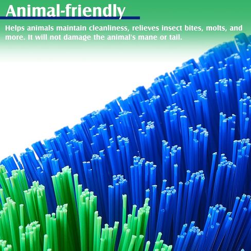 4 قطع من فرش خدش الماشية، فرشاة خدش الحصان، فرشاة تزيين البقرة وخدش الماشية مع مسامير، تخفف الحكة على الجزء الخلفي من الماشية، مناسبة لخنزير البقر والأبقار والأغنام in Kuwait