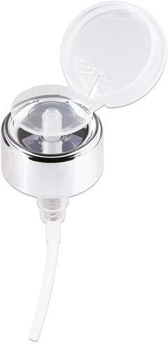 10oz PANA Clear Push-Down Dispenser Bottle - 1 Bottle - Empty Refillable Pump Bottle for Nail Polish Remover Liquid Lotion Cream in Kuwait