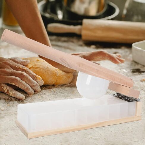 GANAZONO Tortilla Press Plastic Tortilla Maker Wood Dumpling Press Maker Chinese Baozi Press Dough Press Pierogi Maker Ravioli Hand Pie Maker Pastry Kitchen Gadgets Tool in Saudi Arabia