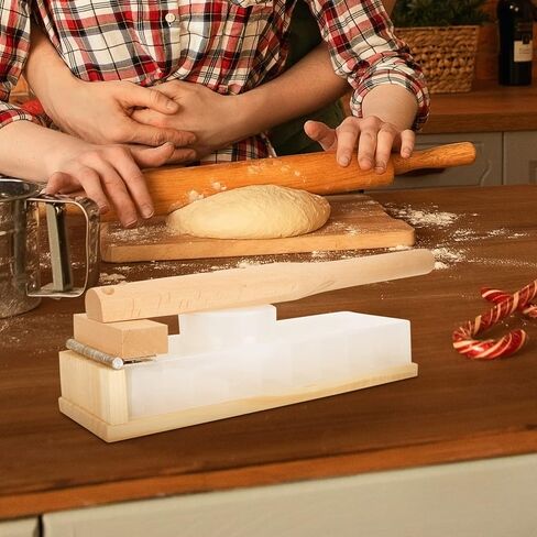 GANAZONO Tortilla Press Plastic Tortilla Maker Wood Dumpling Press Maker Chinese Baozi Press Dough Press Pierogi Maker Ravioli Hand Pie Maker Pastry Kitchen Gadgets Tool in Saudi Arabia