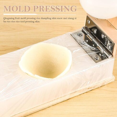 GANAZONO Tortilla Press Plastic Tortilla Maker Wood Dumpling Press Maker Chinese Baozi Press Dough Press Pierogi Maker Ravioli Hand Pie Maker Pastry Kitchen Gadgets Tool in Saudi Arabia