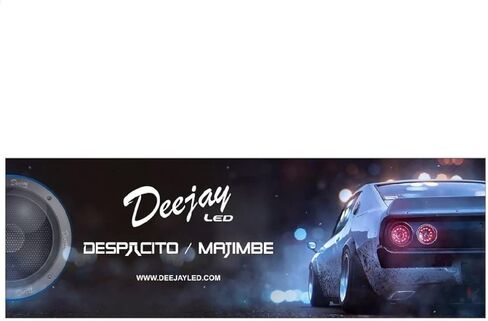 TBHBANNER2 ديجاي لافتة ليد 3 متر في 1 متر in Kuwait