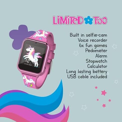 Limited Too Smart Watch for Girls,Pedometer Light Pink in Saudi Arabia