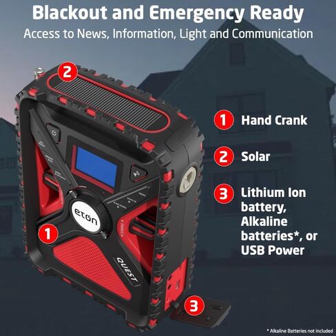 Eton, American Red Cross FRX3+ Emergency NOAA Weather Radio in Saudi Arabia