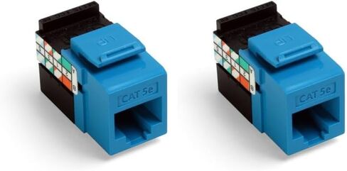 Leviton 5G108-RB5 GIGAMAX CAT 5E UTP JACK, BROWN in Saudi Arabia