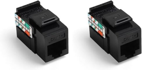 Leviton 5G108-RB5 GIGAMAX CAT 5E UTP JACK, BROWN in Saudi Arabia