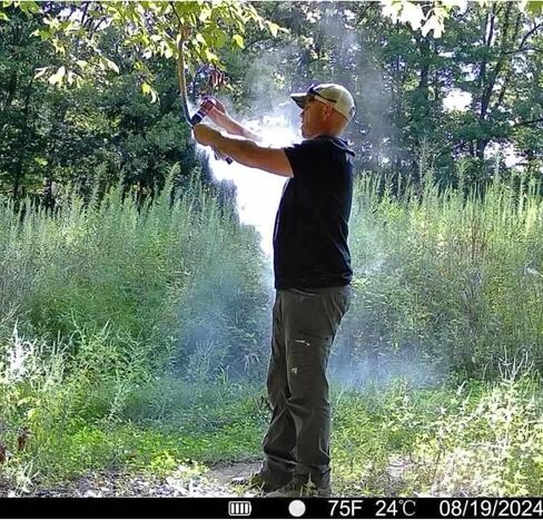 Hemp Scrape Rope | Mock Scrape Kit & Deer Scent Rope for Deer Hunting – Hemp Scent Rope Hangs Anywhere in Seconds for Quick & Easy Mock Scrape in Saudi Arabia