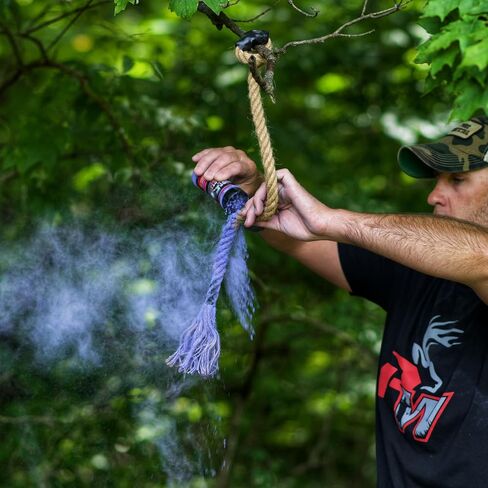 Hemp Scrape Rope | Mock Scrape Kit & Deer Scent Rope for Deer Hunting – Hemp Scent Rope Hangs Anywhere in Seconds for Quick & Easy Mock Scrape in Saudi Arabia