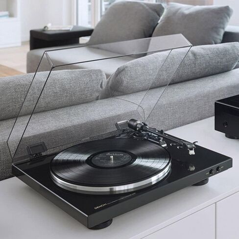 دينون DP-300F قرص دوار تناظري أوتوماتيكي بالكامل مع معادل فونو مدمج | تصميم فريد من نوعه | تحليل اهتزازات الهولوجرام | تصميم نحيف in Kuwait