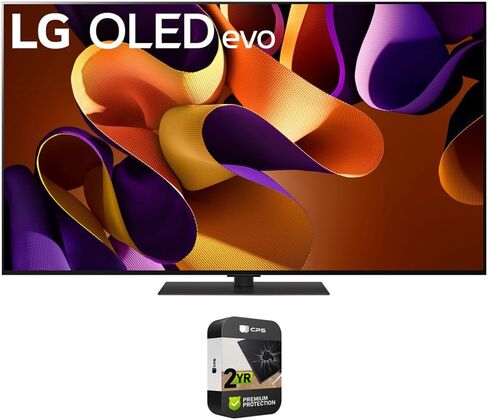 LG OLED65G4SUB 65 بوصة OLED evo G4 Series تلفزيون ذكي 4K HDR (2024) حزمة مع حزمة حماية محسنة CPS لمدة عامين in Kuwait