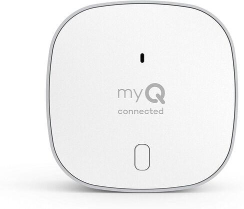 myQ Smart Garage HD Camera - Wifi Enabled - myQ Smartphone Controlled - Two Way Audio - Model SGC1WCH, White in Saudi Arabia