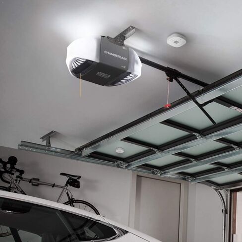 myQ Smart Garage HD Camera - Wifi Enabled - myQ Smartphone Controlled - Two Way Audio - Model SGC1WCH, White in Saudi Arabia