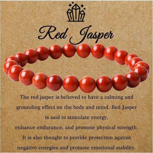 8MM Natural Rose Quartz Amethyst Crystal Bracelet Round Beads Stone Gemstones Beaded Stretch Bracelet for Anxiety Postive Energy 7.5" Unisex (1 Pc) in Saudi Arabia