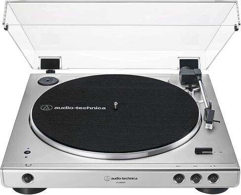 Audio-Technica AT-LP60XBT-RD حزام تلقائي بالكامل، أقراص أسطوانية ستيريو للتشغيل، أحمر/أسود، بلوتوث، Hi-Fi، سرعتان in Kuwait