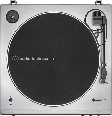 Audio-Technica AT-LP60XBT-RD حزام تلقائي بالكامل، أقراص أسطوانية ستيريو للتشغيل، أحمر/أسود، بلوتوث، Hi-Fi، سرعتان in Kuwait