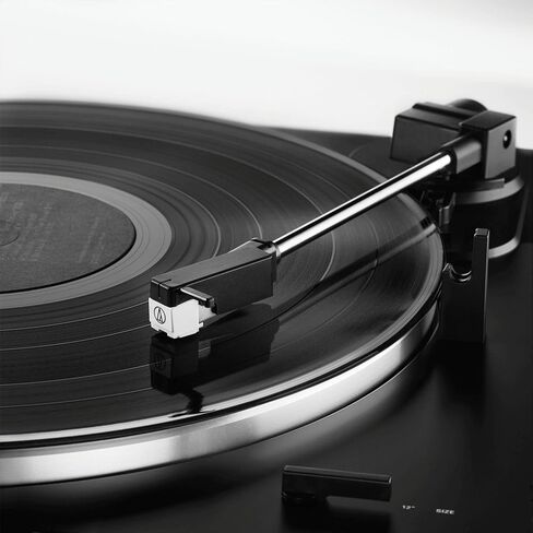 Audio-Technica AT-LP60XBT-RD حزام تلقائي بالكامل، أقراص أسطوانية ستيريو للتشغيل، أحمر/أسود، بلوتوث، Hi-Fi، سرعتان in Kuwait
