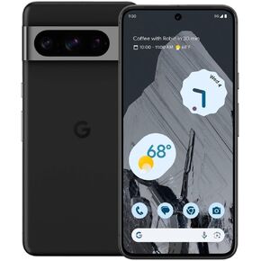 Google Pixel 8 Pro - Unlocked Android Smartphone with Telephoto Lens and Super Actua Display - 24-Hour Battery - Obsidian - 256 GB (Renewed)