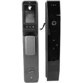 Smart Door Lock, 3D Face Recognition Password Keys Fingerprint Door Lock Aluminum Alloy Stainless Steel Anti Theft Keyless Entry Door Locks for Homes Apartments
