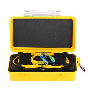 Fiber Optic OTDR Launch Cable Box G.657A1 Singlemode 9/125 SC/APC-LC/UPC Connector Dead Zone Eliminator Fiber Box (500M)