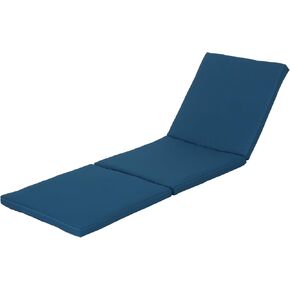Christopher Knight Home Jamaica Outdoor Water Resistant Chaise Lounge Cushion, Cream