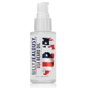 Billy Jealousy USA Beard Oil With Jojoba, Avocado and Sunflower Oil, 2 Fl Oz