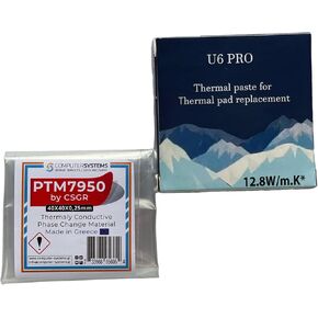 PTM7950 by CSGR & U6 PRO 20g Set – Ultimate Thermal Management for High-Performance Systems