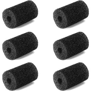 muscccm for Polaris Pool Cleaner Parts, 12 Pack Sweep Hose Tail Scrubbers Replacement for Sweep Pool Cleaner Fits Polaris 180 280 360 380 480 3900, Polaris Pool Cleaner Backup Filter Parts