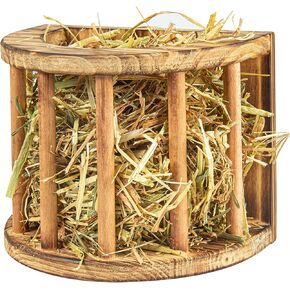 BalterFF Rabbit Hay Feeder Guinea Pig Bunny Stuff Chinchilla Food Dispenser Holder Cages Hay Rack Small Animal Automatic 2