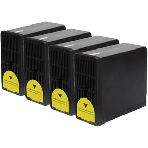 PUREBURG Replacement Filters Compatible with Airthereal Electric Kitchen Waste Composter (R500/R500-V),4-Pack Activated Carbon Air Clean