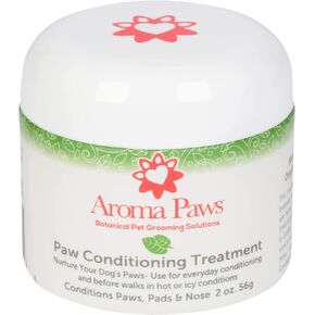 Paw Conditioning Treatment - Dog Paw Moisturizer to Heal and Repair Dry, Cracked, and Damaged Paws and Nose - Paw Soother for Dogs with Organic Shea Butter and Essential Oils - 2oz